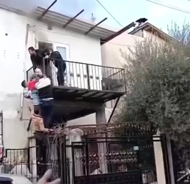 Adana Sarıçam’da Yangın, Yaşlı Kadın Vatandaşlar Tarafından Kurtarıldı